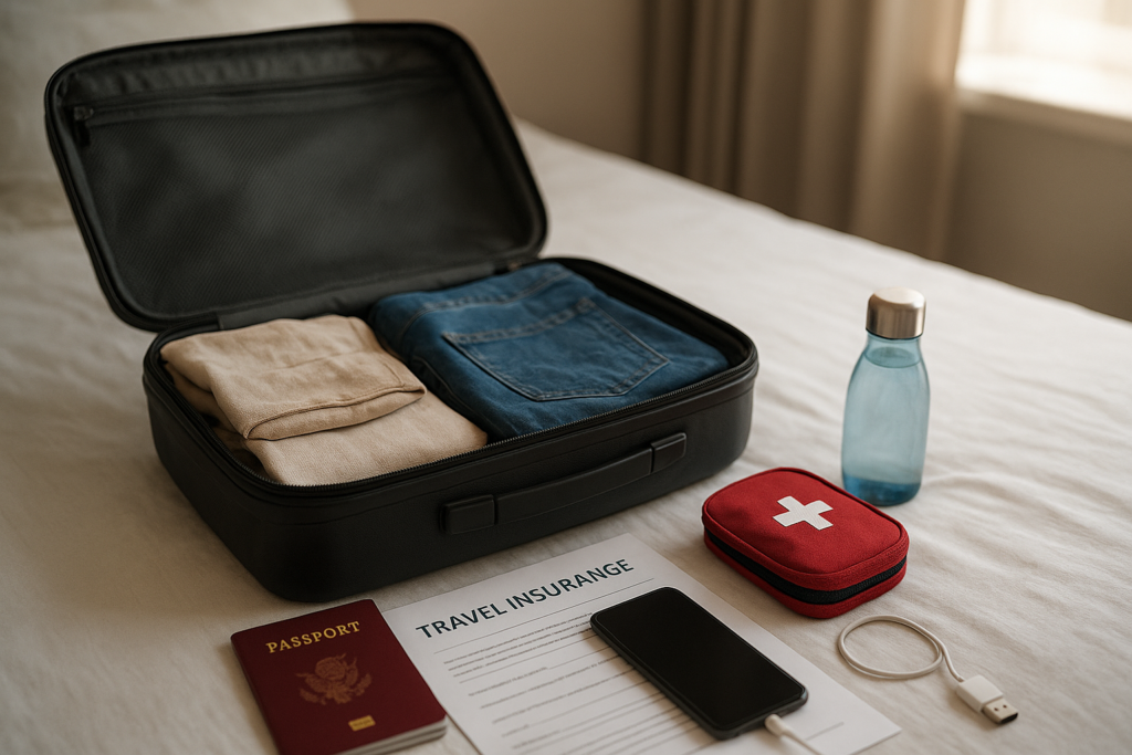 10 dingen die je niet moet vergeten voor vertrek