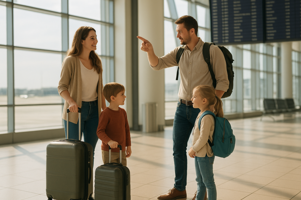 Vliegen met kinderen: zo voorkom je stress