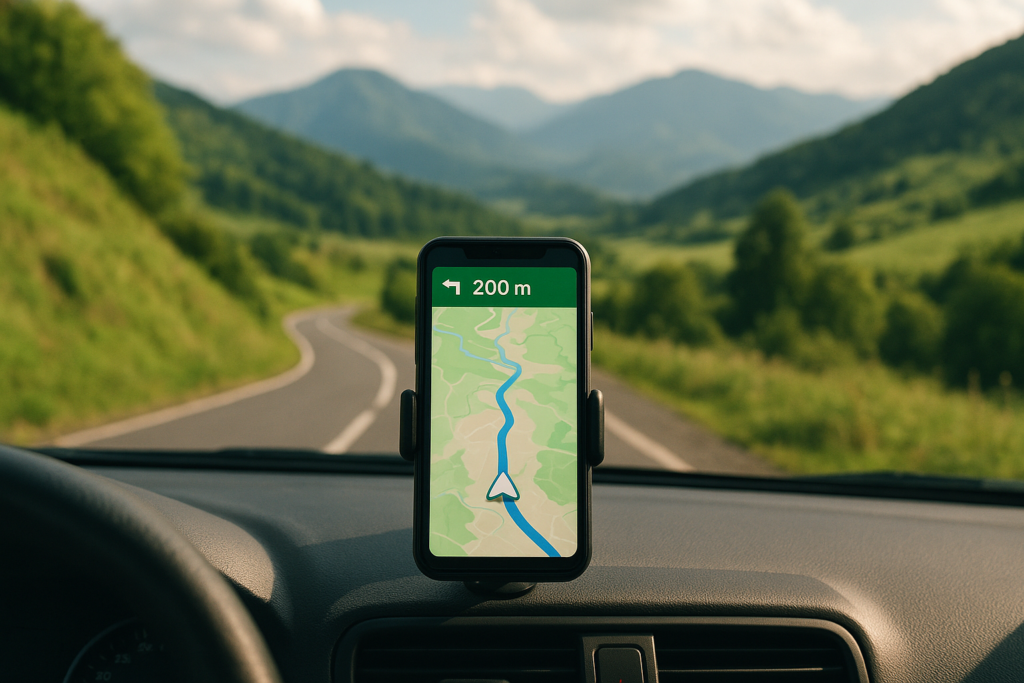 Apps voor navigatie op vakantie