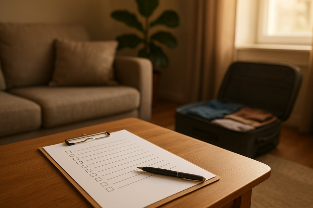 Wat moet je thuis regelen voordat je op vakantie gaat?