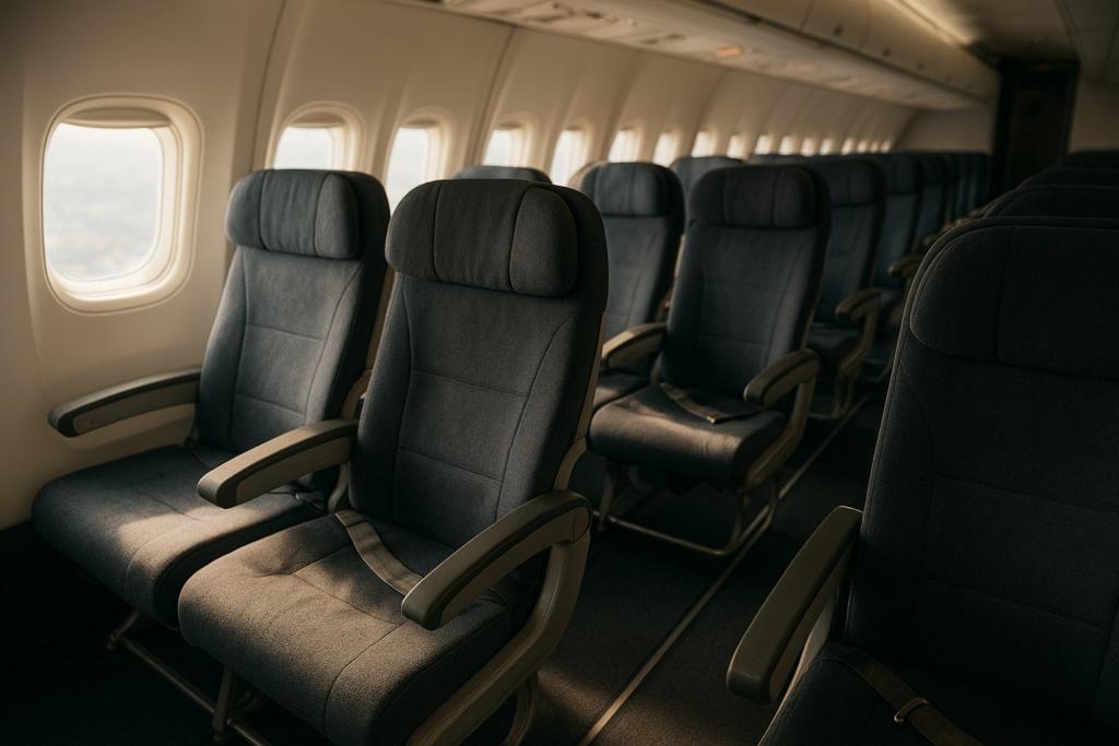 Hoe kies je de beste stoel in het vliegtuig?