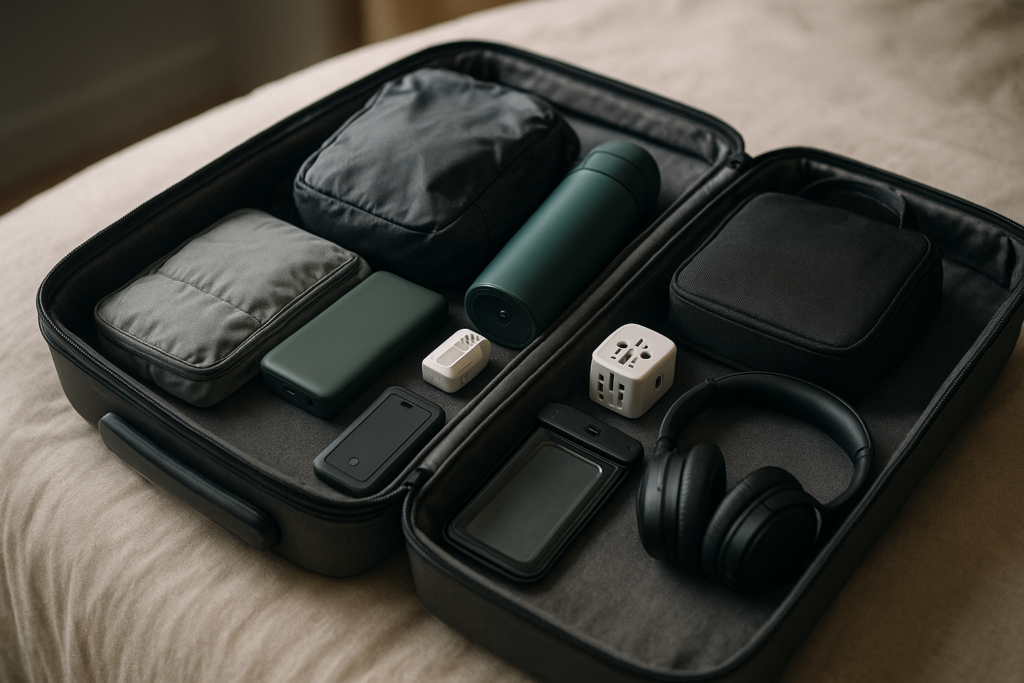 Handige gadgets voor in je koffer